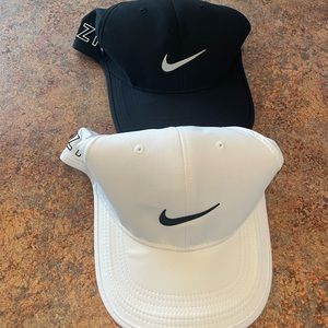 NWT Nike Vapor RZN Hats, White & Black